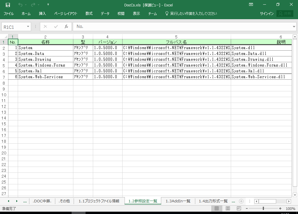 C#2012 dl 쐬 c[yA HotDocumentz(C#2012Ή dl)
1.2 QƐݒꗗ