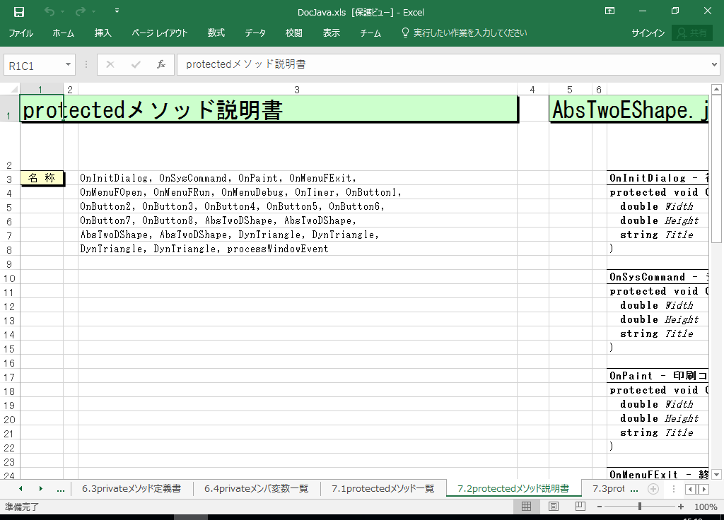 J#.NET dl 쐬 c[yA HotDocumentz(J#.NETΉ dl)
7.2 protected\bh