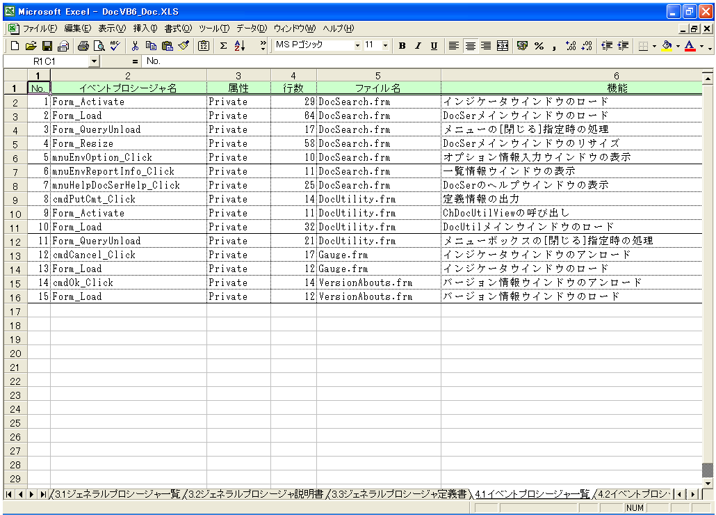 VB6.0 dl 쐬 c[yA HotDocumentz(VB6.0Ή dl)
4.1 CxgvV[Wꗗ